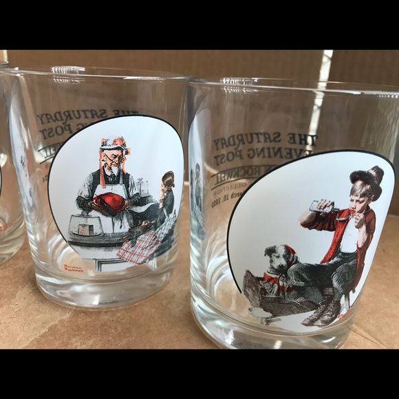 Norman Rockwell’s Saturday Evening Post Vintage Glassware Collection - Picture 3 of 13